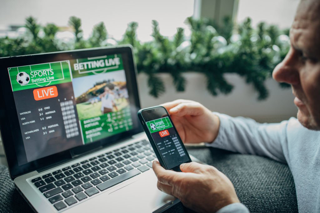 Apostas desportivas no telemóvel